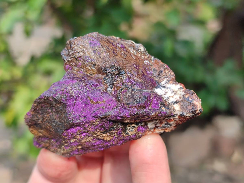 Natural Metallic Purpurite Specimens x 12 From Erongo, Namibia - Toprock Gemstones and Minerals 