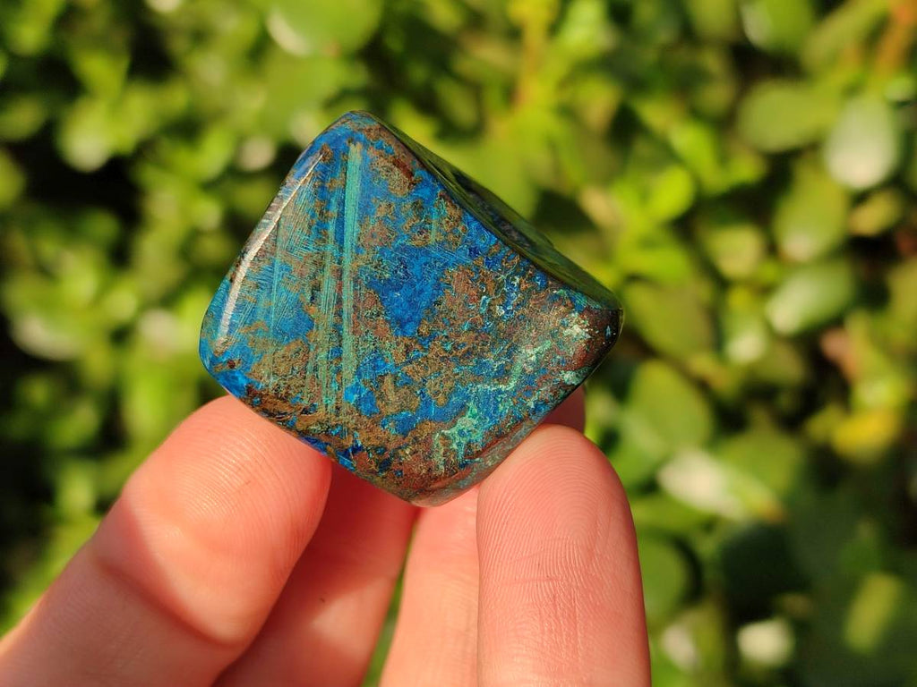 Polished Shattuckite Free Forms x 35 From Congo - Toprock Gemstones and Minerals 