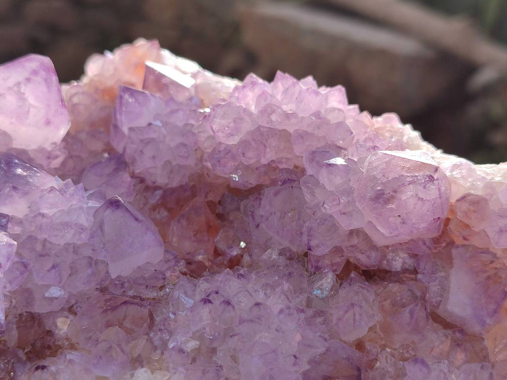 Natural Amethyst Spirit Quartz Cluster x 1 From South Africa - Toprock Gemstones and Minerals 