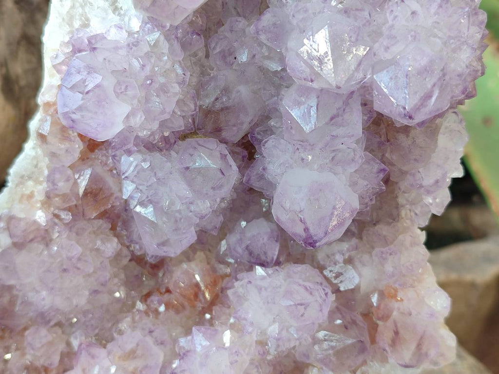 Natural Amethyst Spirit Quartz Cluster x 1 From South Africa - Toprock Gemstones and Minerals 