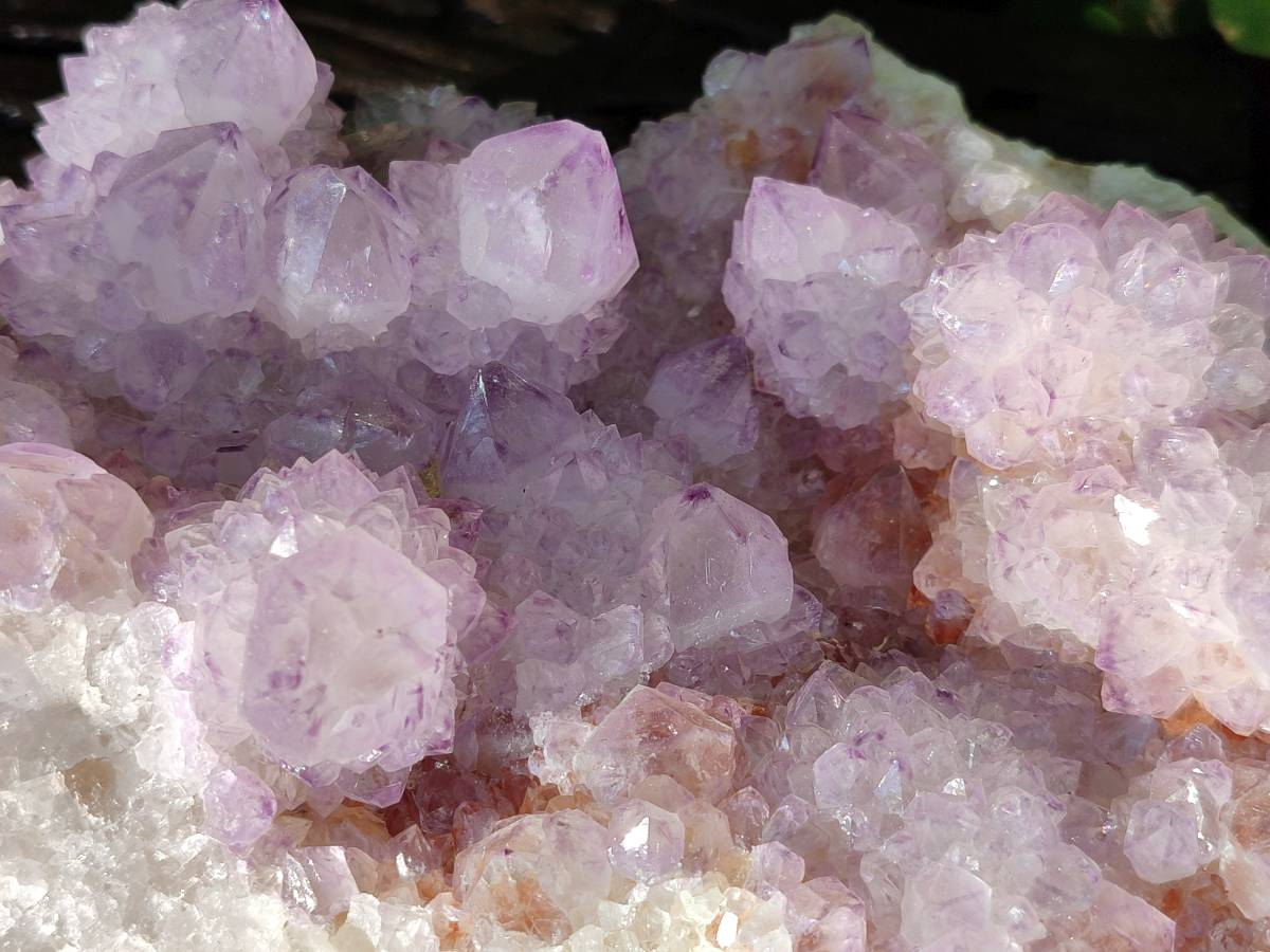 Natural Amethyst Spirit Quartz Cluster x 1 From South Africa - Toprock Gemstones and Minerals 