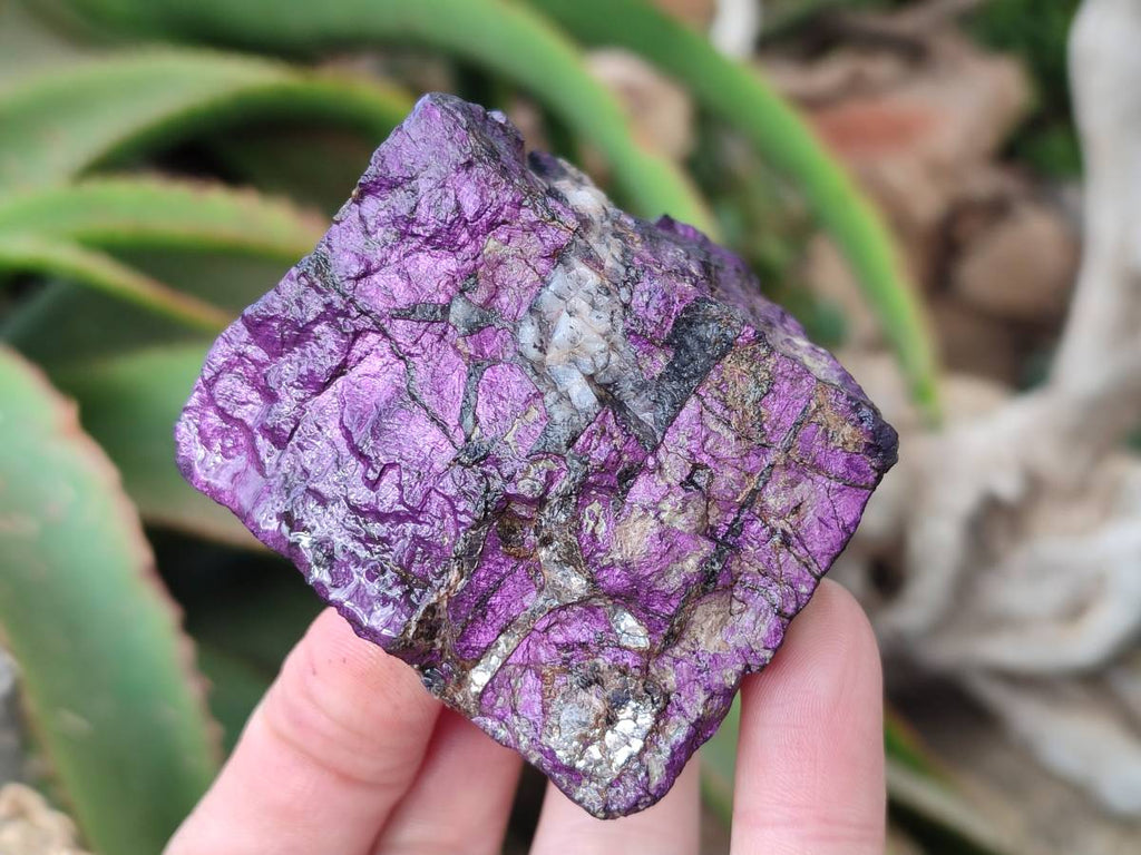 Natural Metallic Purpurite Specimens x 6 From Erongo, Namibia - Toprock Gemstones and Minerals 