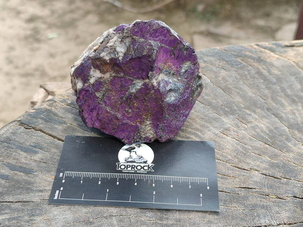 Natural Metallic Purpurite Specimens x 6 From Erongo, Namibia - Toprock Gemstones and Minerals 