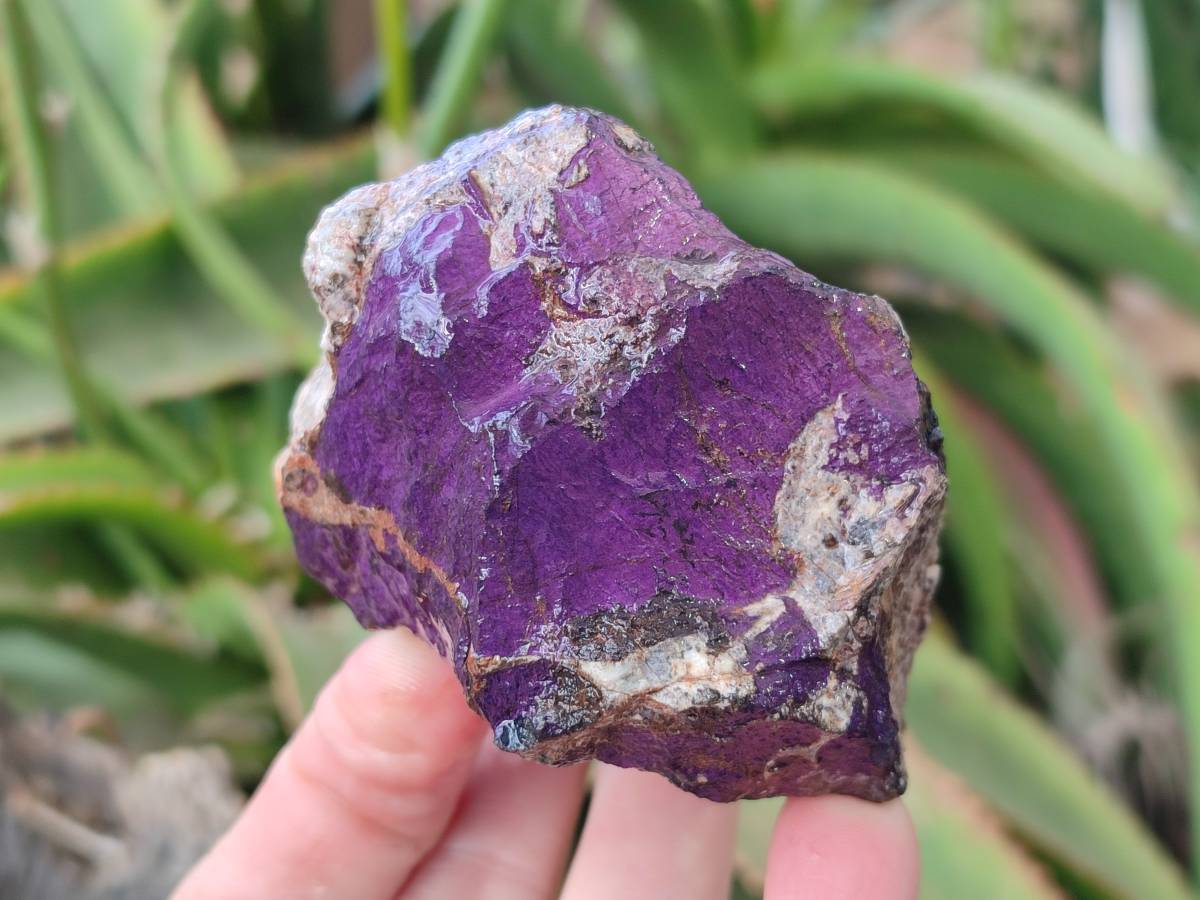 Natural Metallic Purpurite Specimens x 6 From Erongo, Namibia - Toprock Gemstones and Minerals 