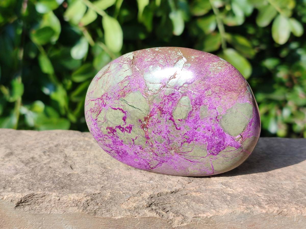 Polished Stichtite Free Forms x 6 From Barberton, South Africa - Toprock Gemstones and Minerals 