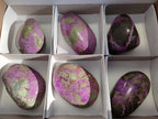 Polished Stichtite Free Forms x 6 From Barberton, South Africa - Toprock Gemstones and Minerals 