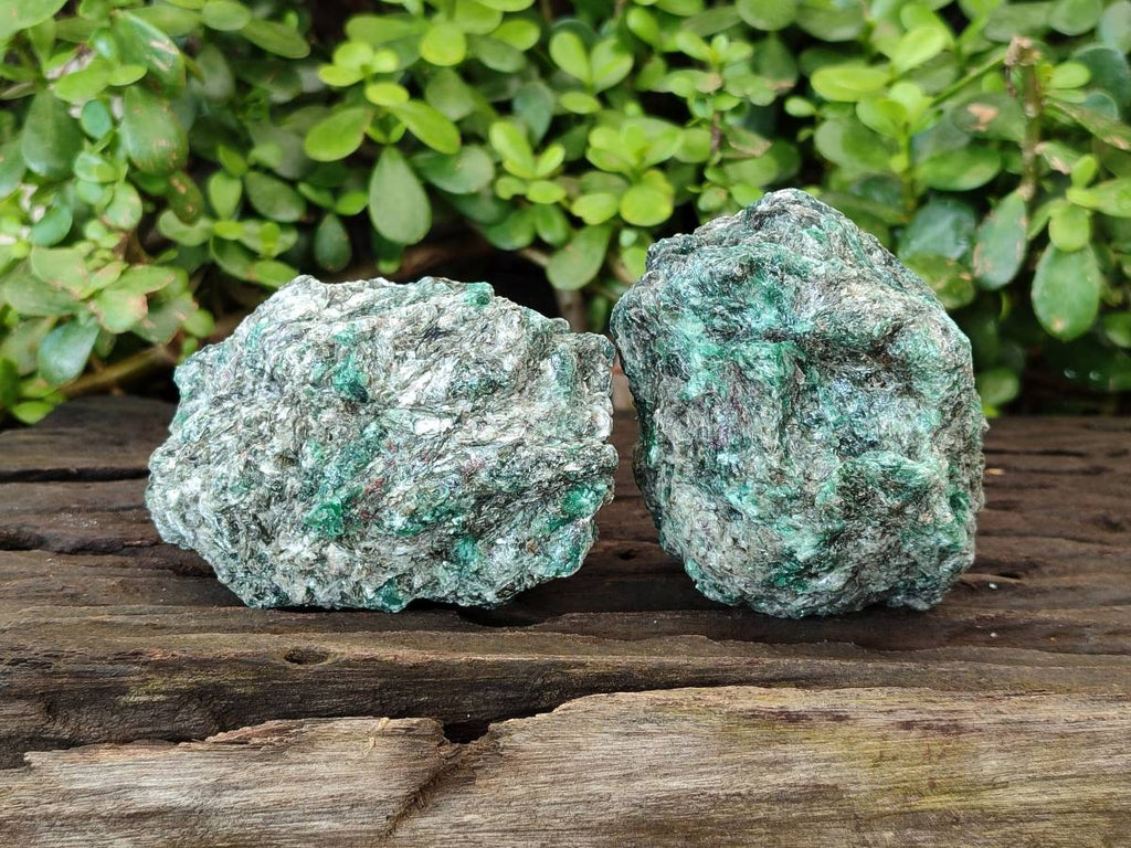 Natural Emerald Mica 'Mutokolite' Specimens x 5 From Mutoko, Zimbabwe - Toprock Gemstones and Minerals 