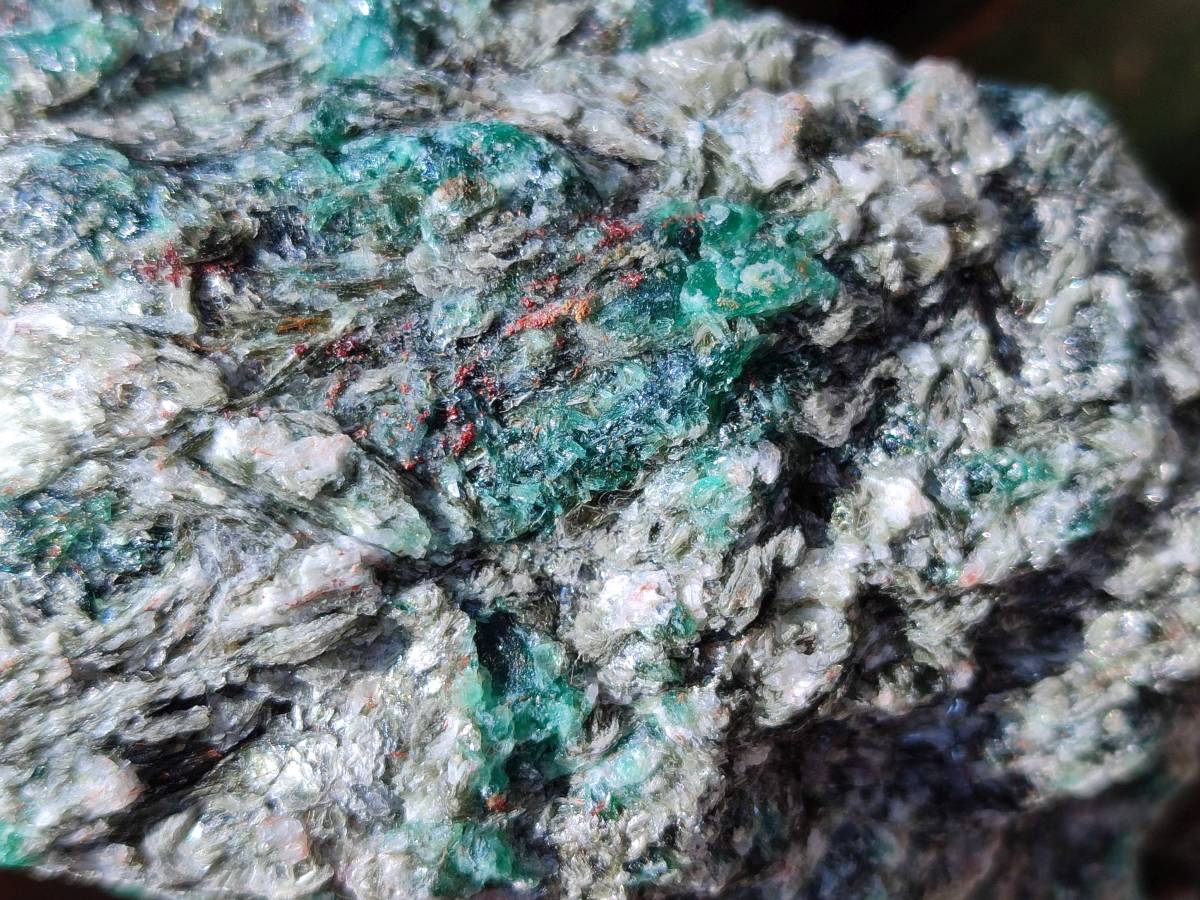 Natural Emerald Mica 'Mutokolite' Specimens x 5 From Mutoko, Zimbabwe - Toprock Gemstones and Minerals 