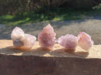Natural Amethyst Spirit Quartz Clusters x 20 From South Africa - Toprock Gemstones and Minerals 