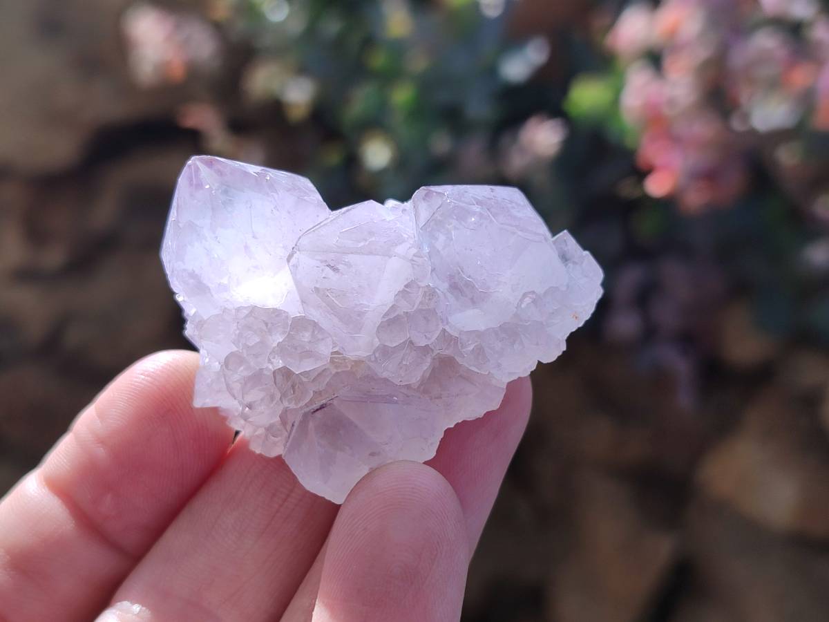 Natural Amethyst Spirit Quartz Clusters x 20 From South Africa - Toprock Gemstones and Minerals 