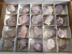 Natural Amethyst Spirit Quartz Clusters x 20 From South Africa - Toprock Gemstones and Minerals 