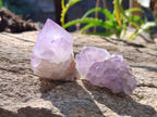 Natural Amethyst Spirit Quartz Clusters x 20 From South Africa - Toprock Gemstones and Minerals 