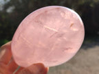 Polished Rose Quartz Standing Free Forms x 2 From Madagascar - Toprock Gemstones and Minerals 