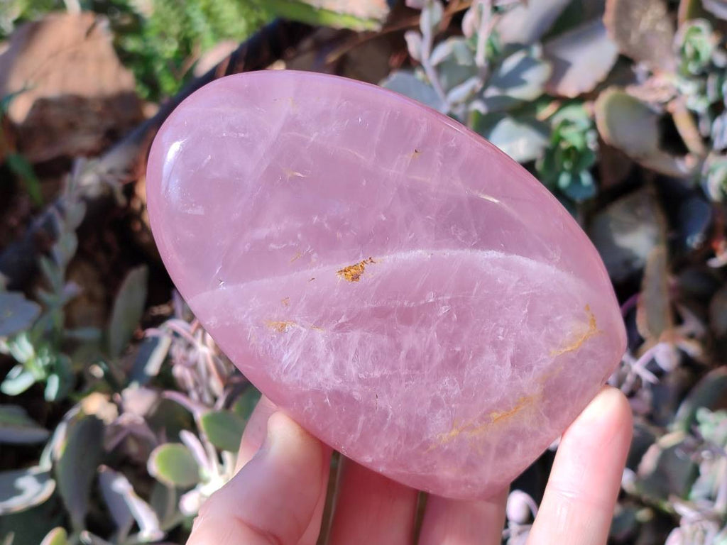 Polished Rose Quartz Standing Free Forms x 2 From Madagascar - Toprock Gemstones and Minerals 