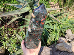 Polished Bloodstone Tower x 1 From Swaziland - Toprock Gemstones and Minerals 