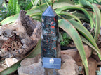 Polished Bloodstone Tower x 1 From Swaziland - Toprock Gemstones and Minerals 