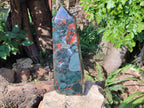 Polished Bloodstone Tower x 1 From Swaziland - Toprock Gemstones and Minerals 