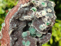 Natural Ball Malachite On Dolomite Matrix Specimens x 2 From Kambove, Congo - Toprock Gemstones and Minerals 