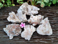 Natural Fairy Spirit Quartz Clusters x 6 From South Africa - Toprock Gemstones and Minerals 