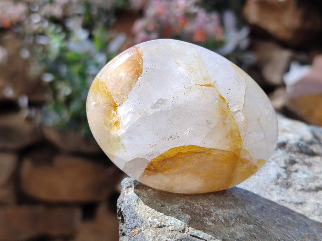 Polished Carnelian Agate Palm Stones x 14 From Madagascar - Toprock Gemstones and Minerals 