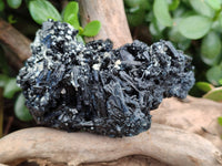Natural Schorl Black Tourmaline Specimens x 6 From Erongo, Namibia - Toprock Gemstones and Minerals 