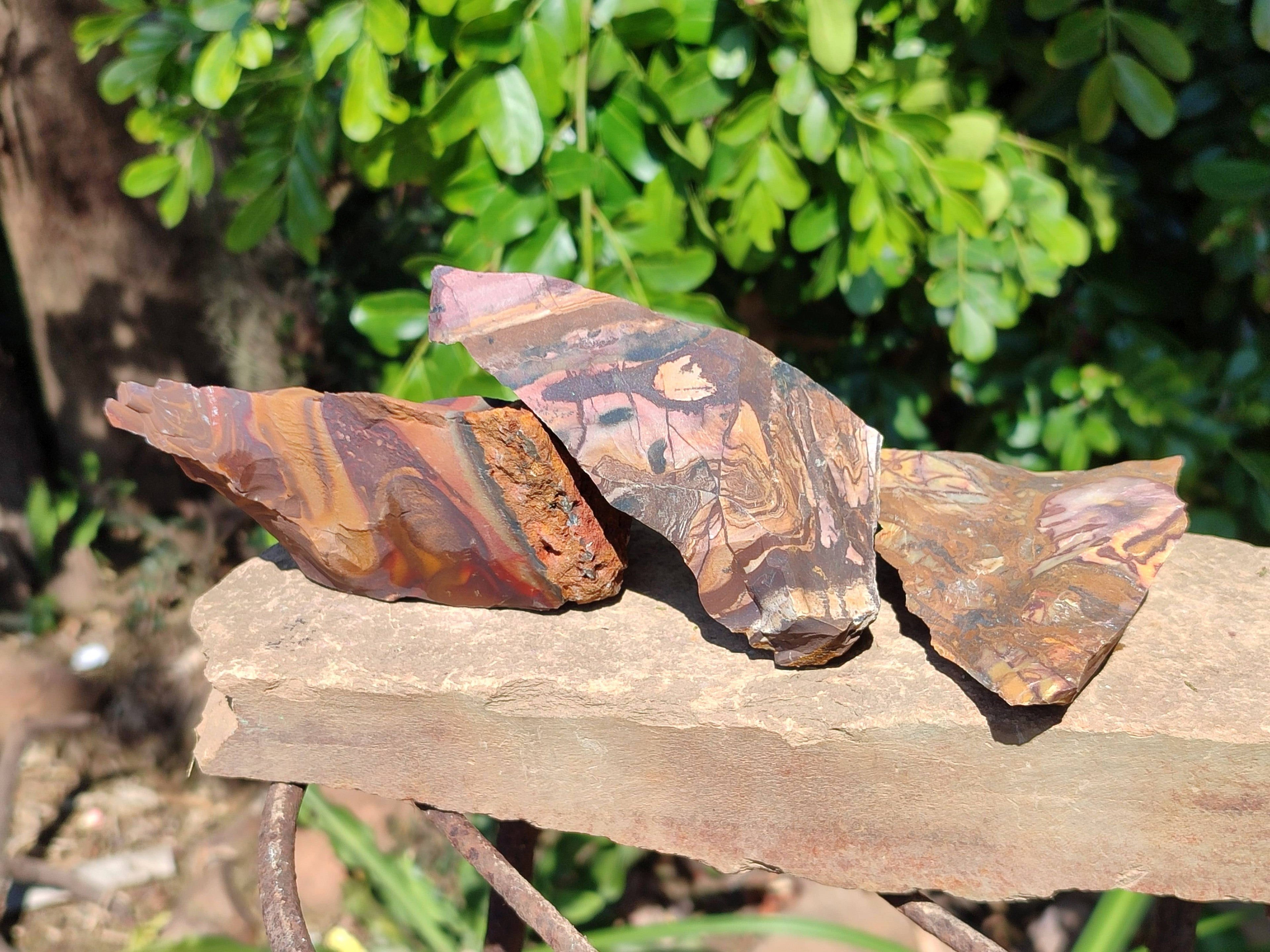 Natural Nguni Jasper Cobbed Specimens x 12 From Prieska, South Africa - Toprock Gemstones and Minerals 