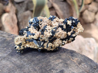 Natural Schorl Black Tourmaline Specimens x 3 From Erongo, Namibia - Toprock Gemstones and Minerals 