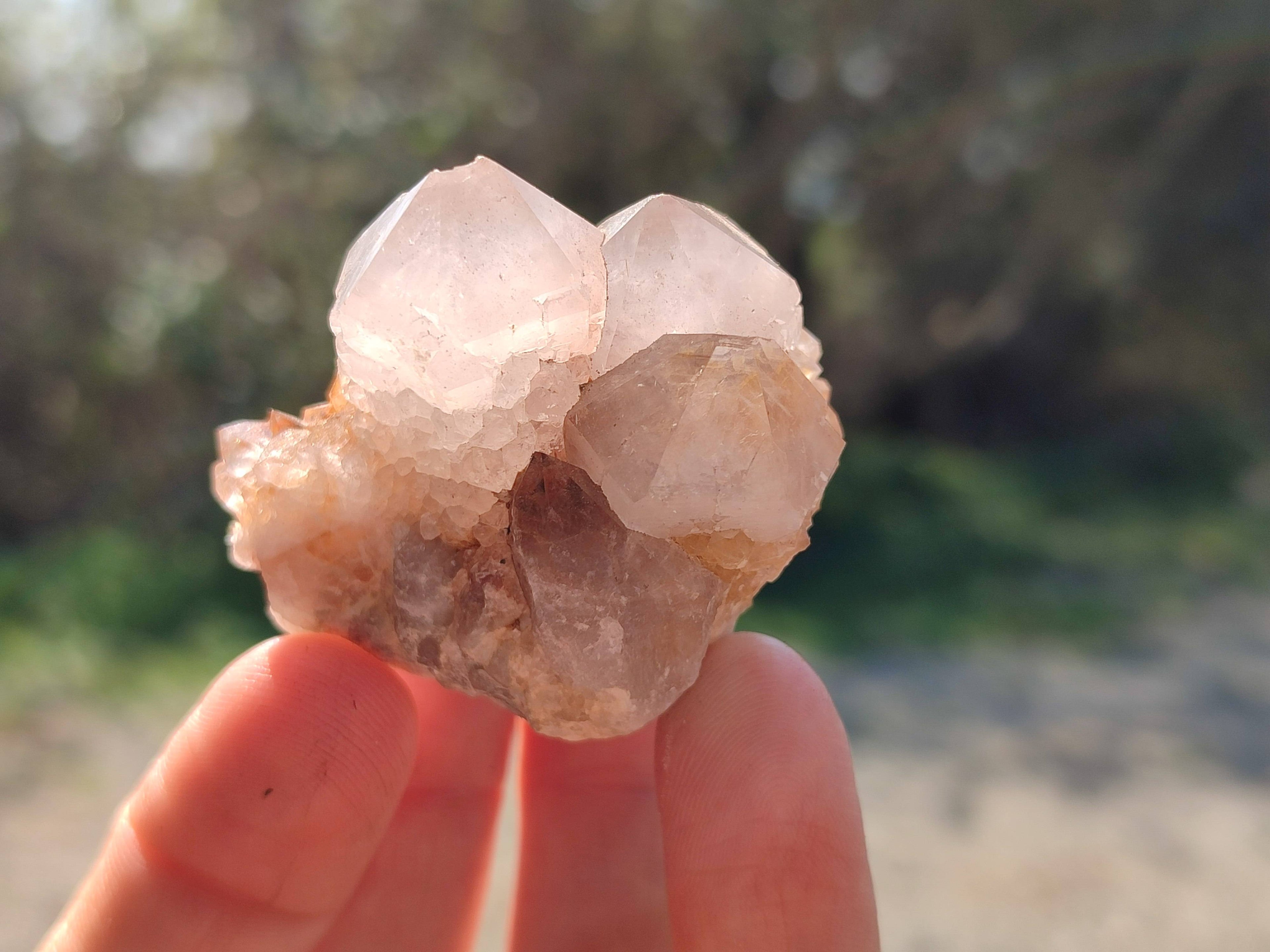 Natural Mixture Of Spirit Quartz Clusters x 20 From Boekenhouthoek, South Africa - Toprock Gemstones and Minerals 