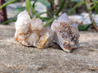 Natural Mixture Of Spirit Quartz Clusters x 20 From Boekenhouthoek, South Africa