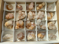 Natural Mixture Of Spirit Quartz Clusters x 20 From Boekenhouthoek, South Africa