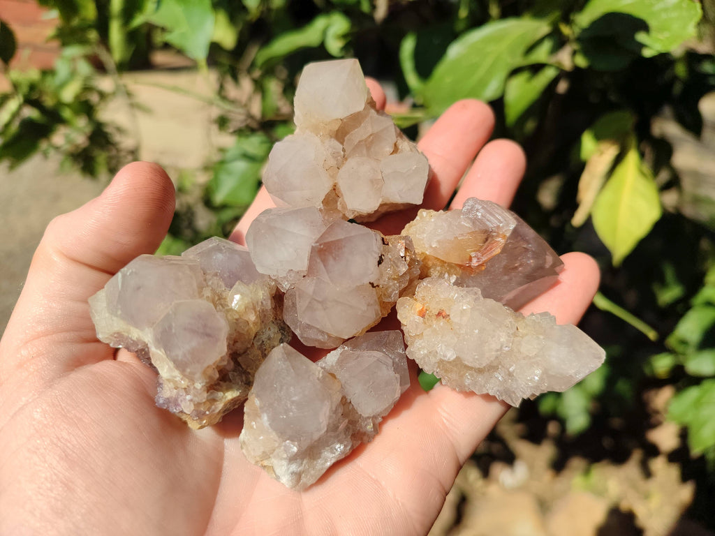 Natural Mixture Of Spirit Quartz Clusters x 20 From Boekenhouthoek, South Africa - Toprock Gemstones and Minerals 