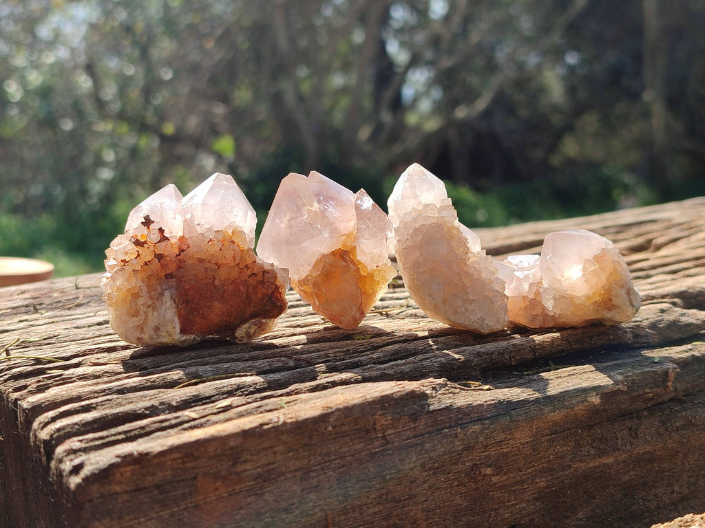 Natural Mixture Of Spirit Quartz Clusters x 20 From Boekenhouthoek, South Africa - Toprock Gemstones and Minerals 