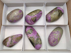 Polished Stichtite Free Forms x 6 From Barberton, South Africa - Toprock Gemstones and Minerals 