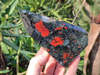 Polished Bloodstone Points x 3 From Swaziland - Toprock Gemstones and Minerals 