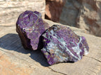 Natural Metallic Purpurite Specimens x 12 From Erongo, Namibia - Toprock Gemstones and Minerals 