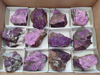 Natural Metallic Purpurite Specimens x 12 From Erongo, Namibia - Toprock Gemstones and Minerals 