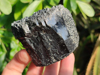 Natural Schorl Black Tourmaline Specimens x 3 From Erongo, Namibia - Toprock Gemstones and Minerals 