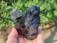 Natural Schorl Black Tourmaline Specimens x 3 From Erongo, Namibia - Toprock Gemstones and Minerals 