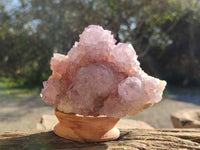 Natural Amethyst Spirit Quartz Clusters x 4 From Boekenhouthoek, South Africa - Toprock Gemstones and Minerals 