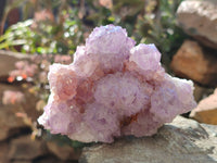 Natural Amethyst Spirit Quartz Clusters x 4 From Boekenhouthoek, South Africa - Toprock Gemstones and Minerals 
