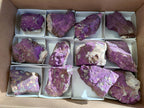 Natural Metallic Purpurite Specimens x 12 From Erongo, Namibia - Toprock Gemstones and Minerals 