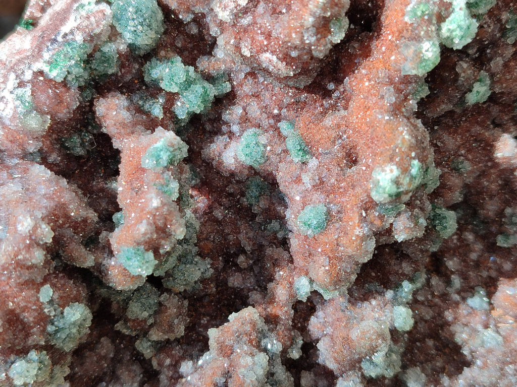 Natural Ball Malachite On Dolomite Matrix Specimen x 1 From Likasi, Congo - Toprock Gemstones and Minerals 