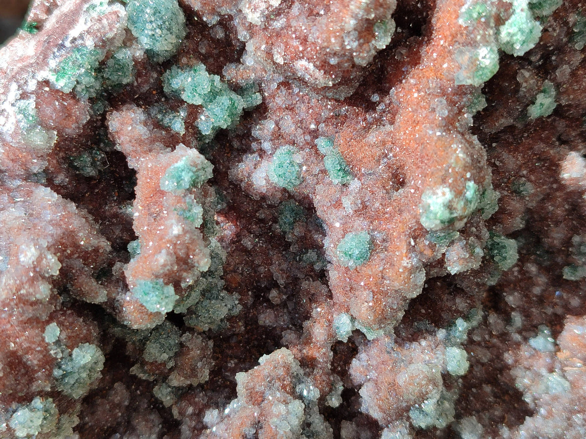 Natural Ball Malachite On Dolomite Matrix Specimen x 1 From Likasi, Congo - Toprock Gemstones and Minerals 