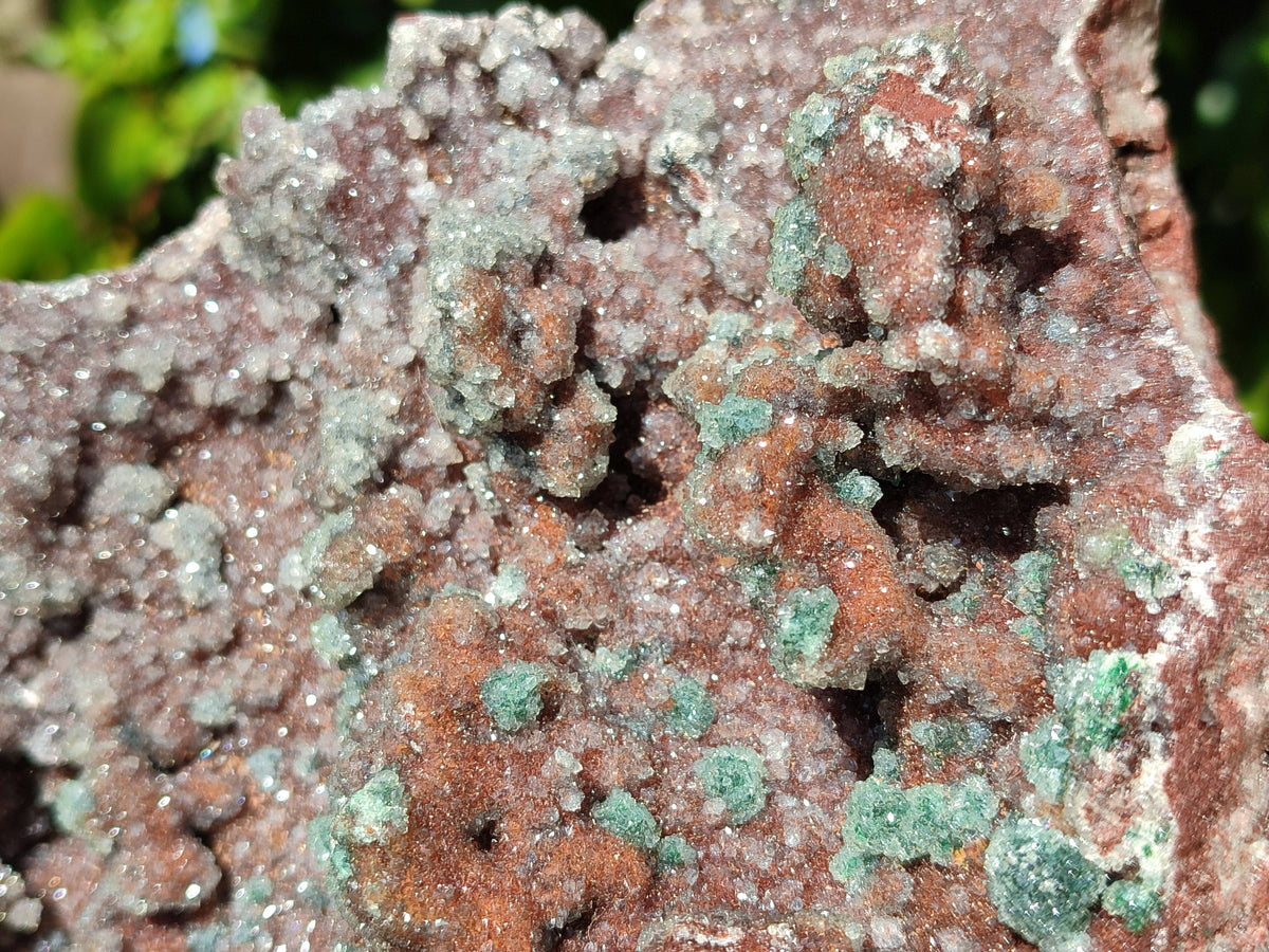 Natural Ball Malachite On Dolomite Matrix Specimen x 1 From Likasi, Congo - Toprock Gemstones and Minerals 