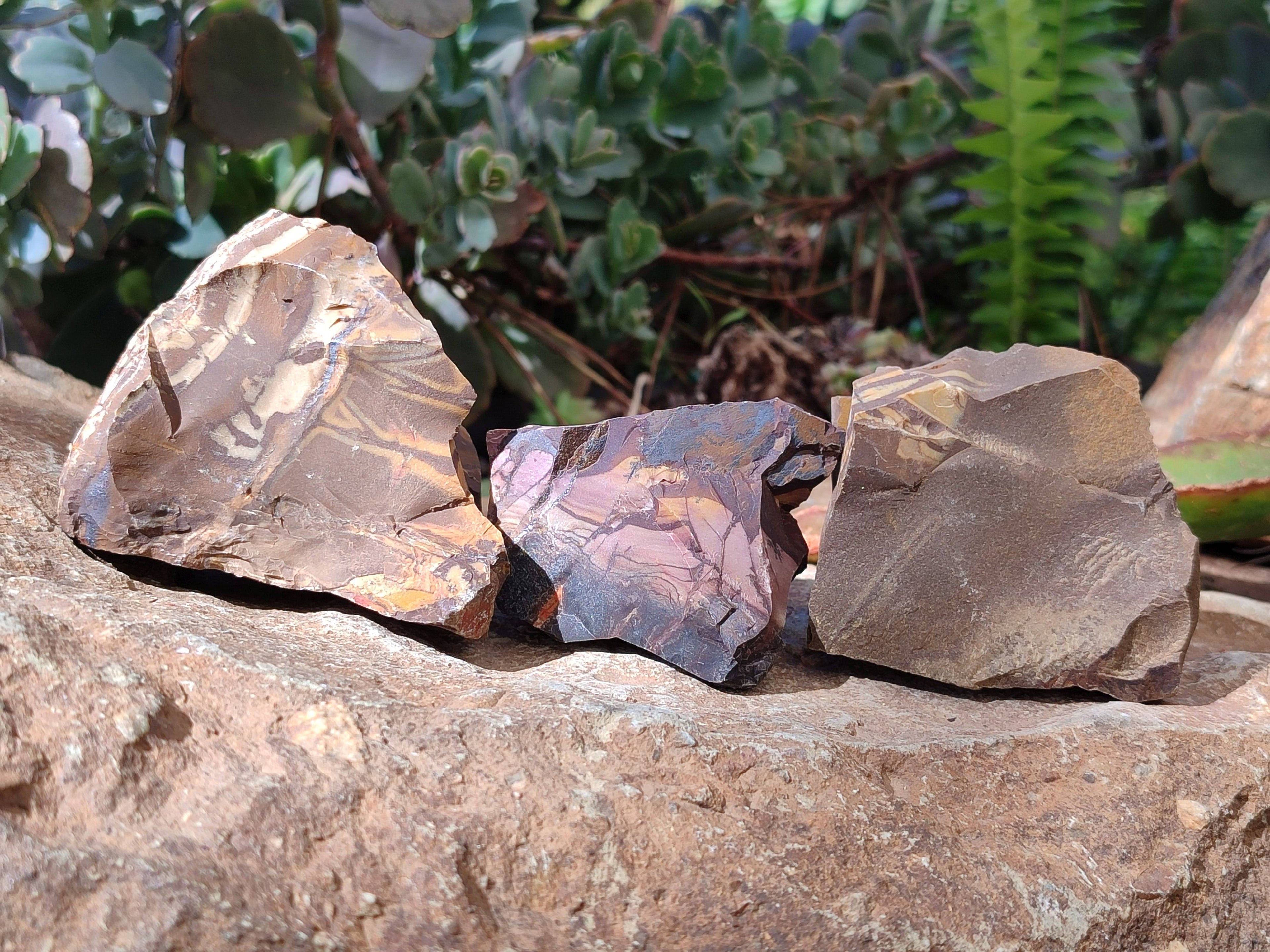 Natural Nguni Jasper Cobbed Specimens x 24 From Prieska, South Africa - Toprock Gemstones and Minerals 