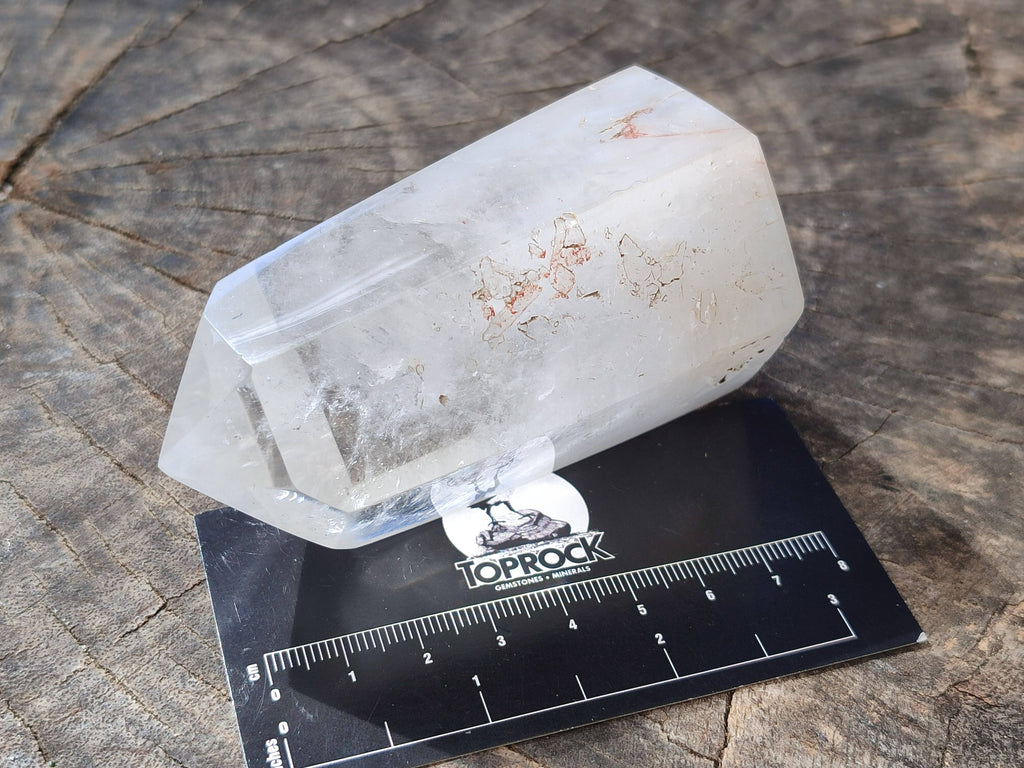 Polished Clear Quartz Crystals x 6 From Madagascar - Toprock Gemstones and Minerals 