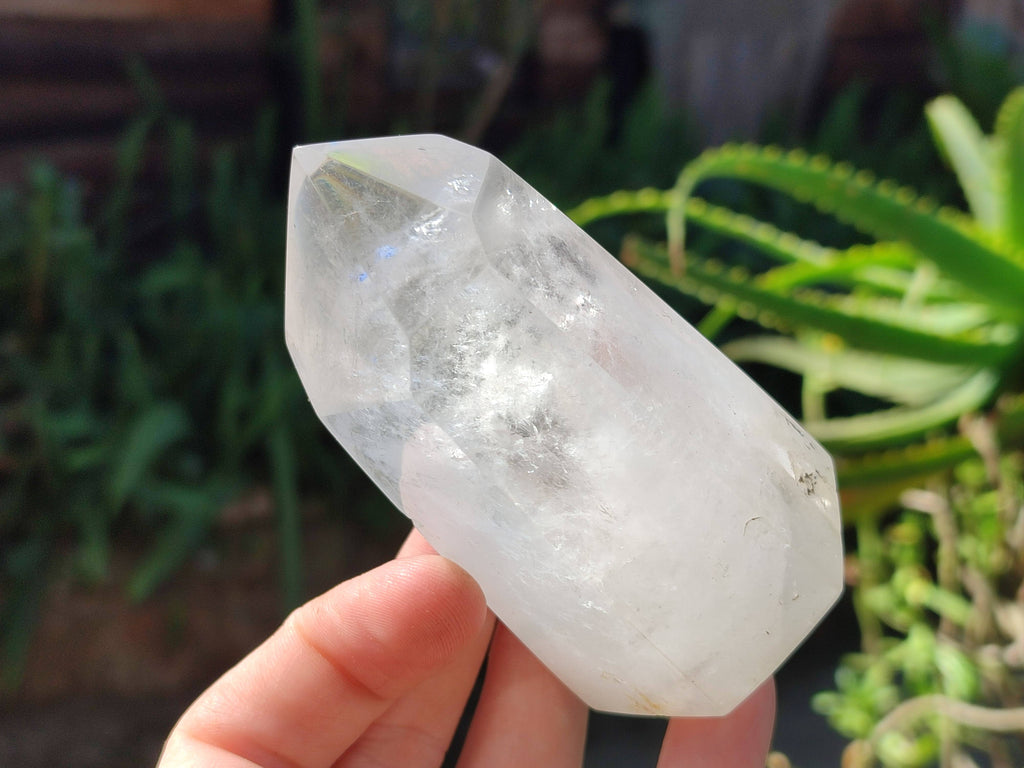 Polished Clear Quartz Crystals x 6 From Madagascar - Toprock Gemstones and Minerals 
