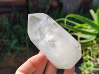 Polished Clear Quartz Crystals x 6 From Madagascar