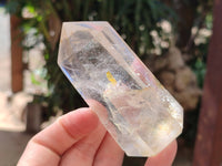 Polished Clear Quartz Crystals x 6 From Madagascar