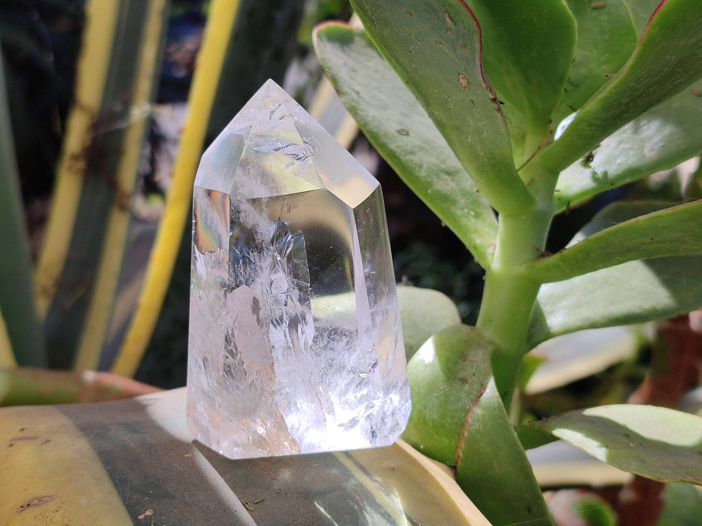 Polished Clear Quartz Crystals x 6 From Madagascar - Toprock Gemstones and Minerals 